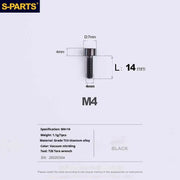 S-PARTS Column Head M4 Titanium Screws | L06-50mm | Lightweight TC4 Bolts for Bike Motorcycle Equipment - Detail 39
