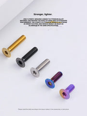 S-PARTS Countersunk Head series M8 L16-50mm Titanium Screws for Bike - Detail 2