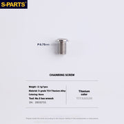 Shimano 105 Di2 R7150 Titanium Bolt Kit
