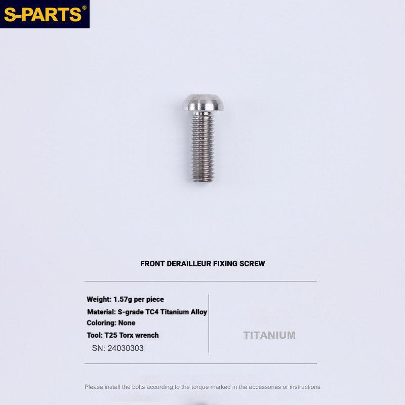 Shimano 105 Di2 R7150 Titanium Bolt Kit