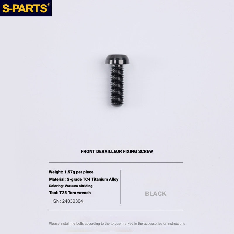 Shimano 105 Di2 R7150 Titanium Bolt Kit