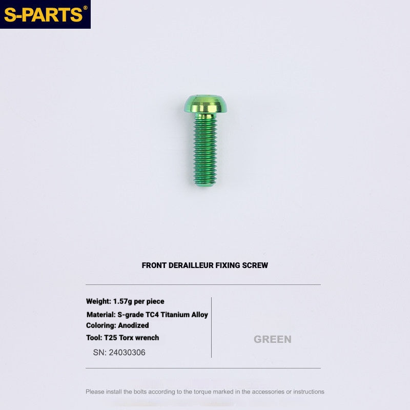 Shimano 105 Di2 R7150 Titanium Bolt Kit