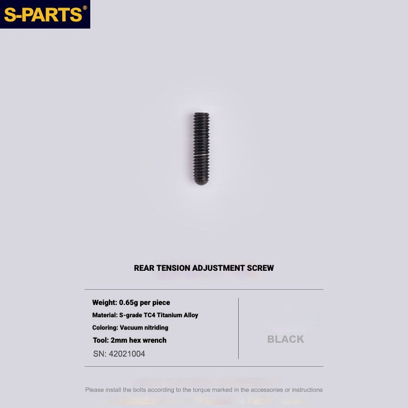 Shimano 105 Di2 R7150 Titanium Bolt Kit