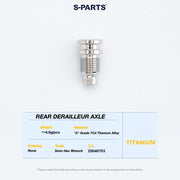 Shimano 105 Di2 R7150 Titanium Bolt Kit