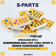 Specialized Epic 8 Suspension Bolt Kit | Full Pivot & Shock Hardware Set