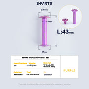 Specialized Epic 8 Suspension Bolt Kit | Full Pivot & Shock Hardware Set