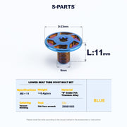 Specialized Epic 8 Suspension Bolt Kit | Full Pivot & Shock Hardware Set
