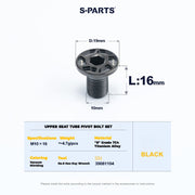 Specialized Epic 8 Suspension Bolt Kit | Full Pivot & Shock Hardware Set