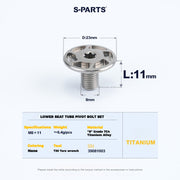 Specialized Epic 8 Suspension Bolt Kit | Full Pivot & Shock Hardware Set