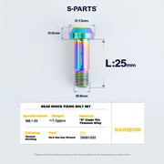Specialized Epic 8 Suspension Bolt Kit | Full Pivot & Shock Hardware Set