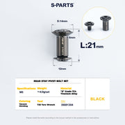 Specialized Epic 8 Suspension Bolt Kit | Full Pivot & Shock Hardware Set