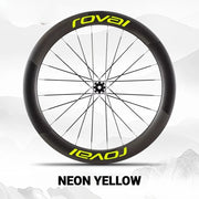Specialized Roval Sprint CLX Wheel Decals Neon Yellow