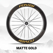 Specialized Roval Sprint CLX Wheel Decals Matte Gold