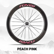 Specialized Roval Sprint CLX Wheel Decals Peach Pink