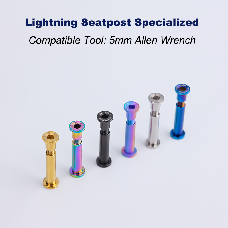 Specialized SL6 / SL7 / SL8 / SL9 / Venge Titanium Seatpost Clamp Screws