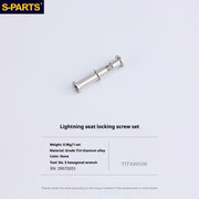 Specialized SL6 / SL7 / SL8 / SL9 / Venge Titanium Seatpost Clamp Screws Seat Cushion Locking Screw Set