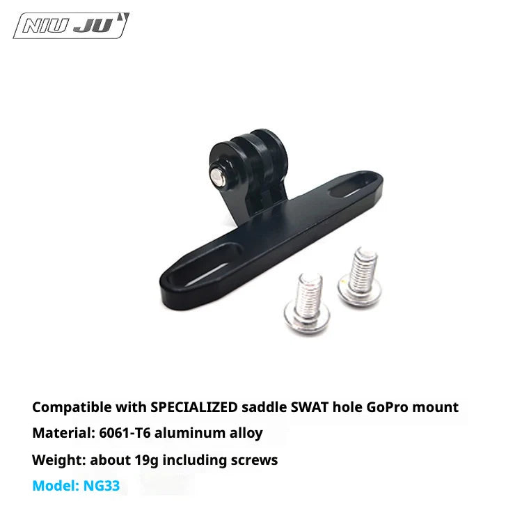 Specialized S-Works Saddle SWAT Mount Bracket | GoPro Camera, Rear Light & Race Number Plate - Detail 4