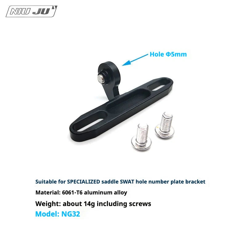 Specialized S-Works Saddle SWAT Mount Bracket | GoPro Camera, Rear Light & Race Number Plate - Detail 5
