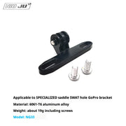 Specialized S-Works Saddle SWAT Mount Bracket | GoPro Camera, Rear Light & Race Number Plate - Detail 9