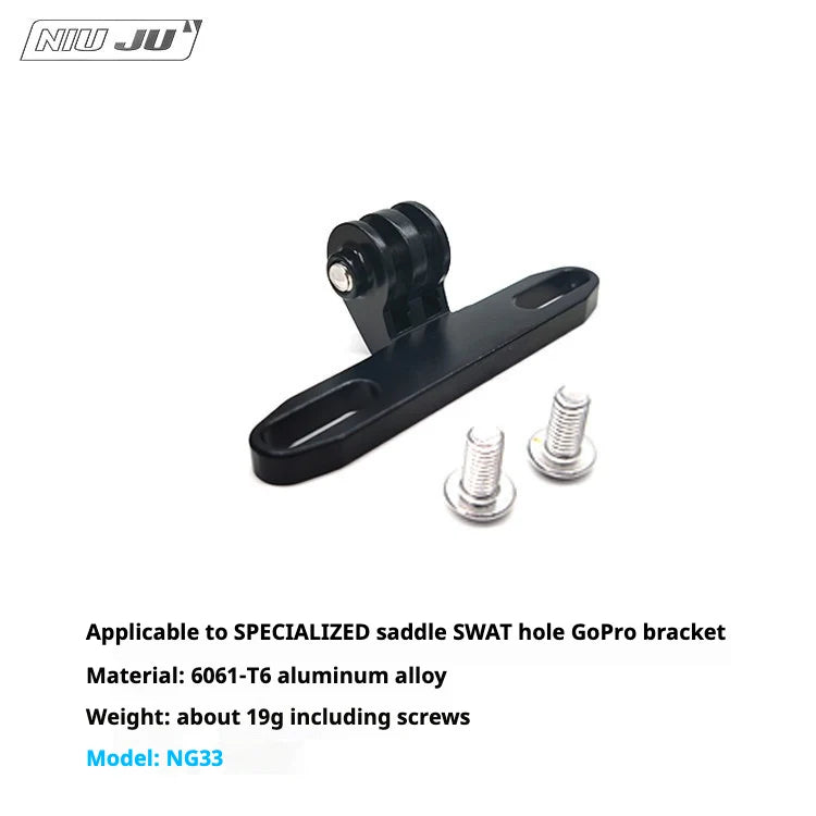 Specialized S-Works Saddle SWAT Mount Bracket | GoPro Camera, Rear Light & Race Number Plate - Detail 9