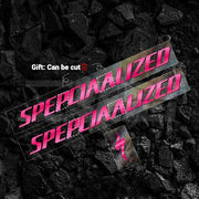 Specialized Tarmac SL7 Logo Decal Kit Size 52 Mirror Pink Down Tube ×2 + Head Tube ×1