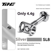 S-PARTS Specialized Tarmac SL9 Titanium Bolt Kit | Full Bike Ti Screw Upgrade Set for S-Works SL9 Road Frame - Detail 9