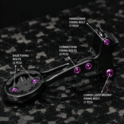S-PARTS Specialized Tarmac SL9 Titanium Bolt Kit | Full Bike Ti Screw Upgrade Set for S-Works SL9 Road Frame - Detail 15