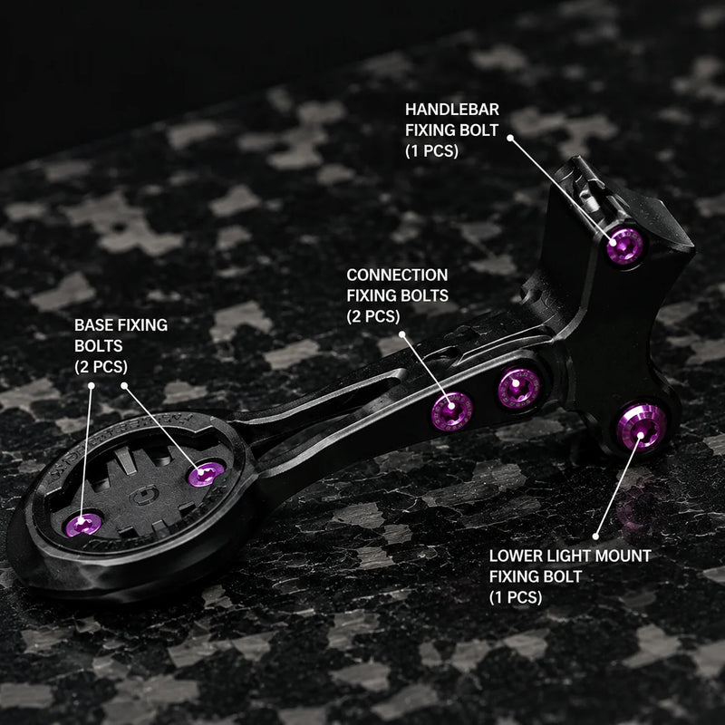 S-PARTS Specialized Tarmac SL9 Titanium Bolt Kit | Full Bike Ti Screw Upgrade Set for S-Works SL9 Road Frame - Detail 15