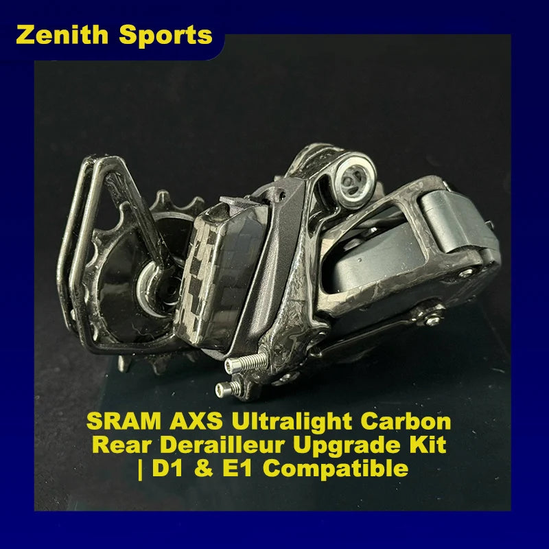 SRAM AXS Ultralight Carbon Rear Derailleur Upgrade Kit | D1 / E1 Compatible | Up to 100g Saved