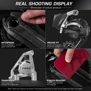 SRAM RED AXS 2024 Protection Film Kit — Road Bike Crankset / Brake Caliper / Rear Derailleur TPU Guard