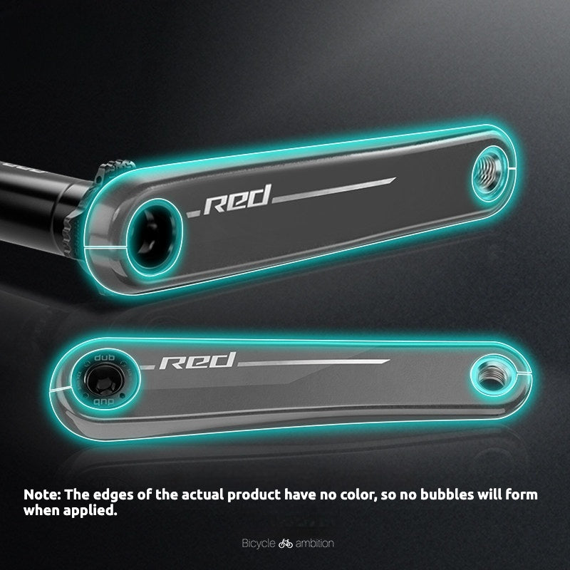 SRAM RED AXS 2024 Protection Film Kit — Road Bike Crankset / Brake Caliper / Rear Derailleur TPU Guard
