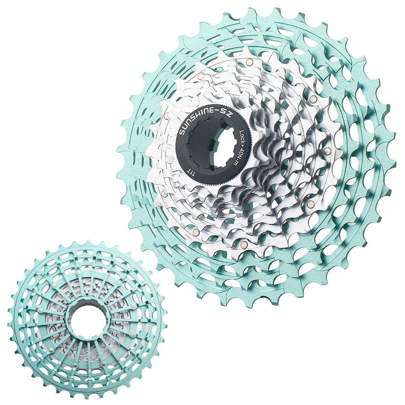 SUNSHINE Road Bike 11 / 12 Speed SLR Color Cassette 11-36T HG Freehub 7075 Alloy