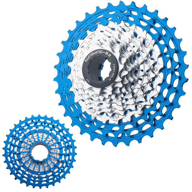SUNSHINE Road Bike 11 / 12 Speed SLR Color Cassette 11-36T HG Freehub 7075 Alloy