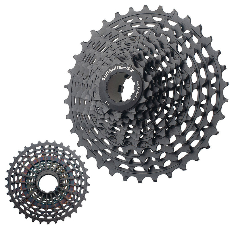 SUNSHINE Road Bike 11 / 12 Speed SLR Color Cassette 11-36T HG Freehub 7075 Alloy