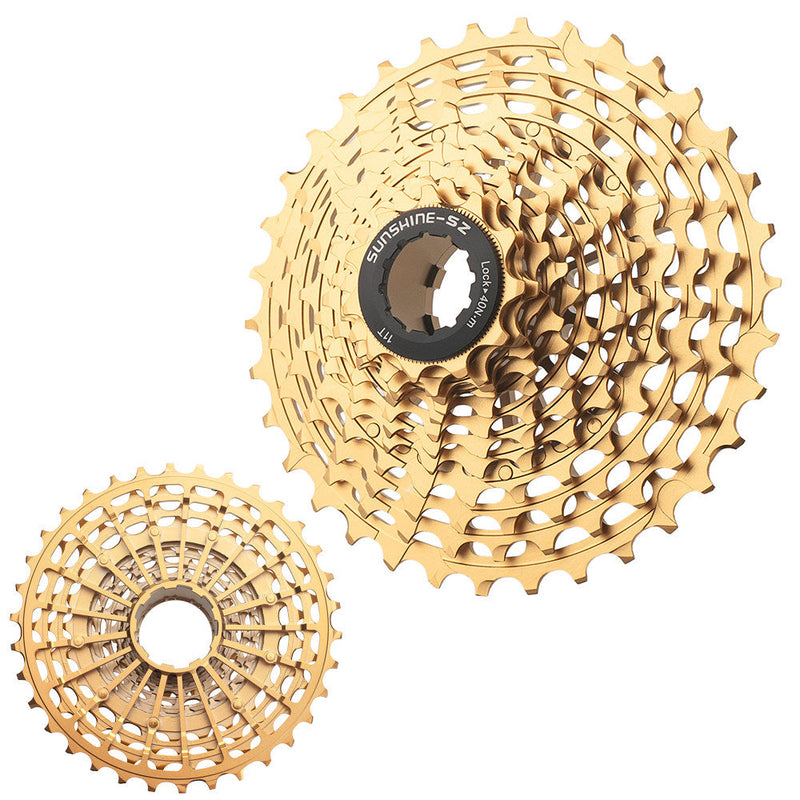 SUNSHINE Road Bike 11 / 12 Speed SLR Color Cassette 11-36T HG Freehub 7075 Alloy