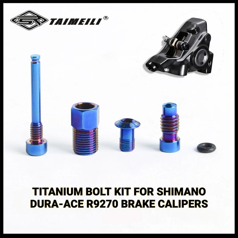 TAIMEILI Titanium Brake Caliper Bolt Kit Shimano Dura-Ace R9270