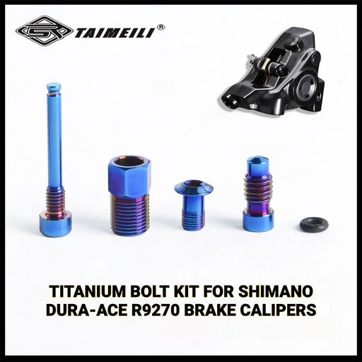 TAIMEILI Titanium Brake Caliper Bolt Kit Shimano Dura-Ace R9270