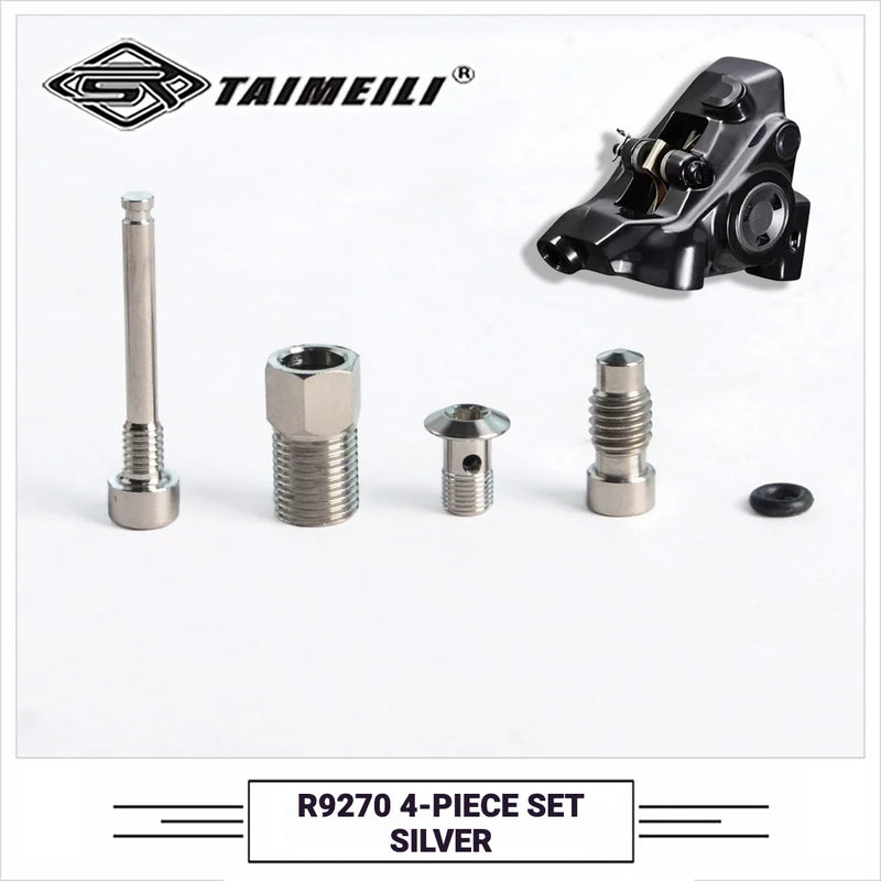 TAIMEILI Titanium Brake Caliper Bolt Kit Shimano Dura-Ace R9270 Silver