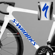 Tarmac SL8 Logo Decal Stickers 2 Downtube + 1 Headtube for Specialized S-Works Blue 2 Down Tube + 1 Head Tube
