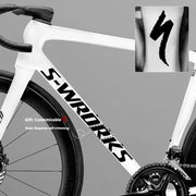 Tarmac SL8 Logo Decal Stickers 2 Downtube + 1 Headtube for Specialized S-Works Gloss Black 2 Down Tube + 1 Head Tube