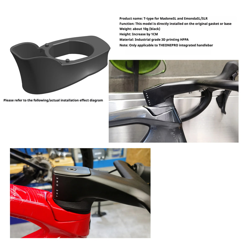 THE ONE PRO Headset Spacer & Integrated Adapter | Internal Cable Routing for Road Bikes - Detail 4