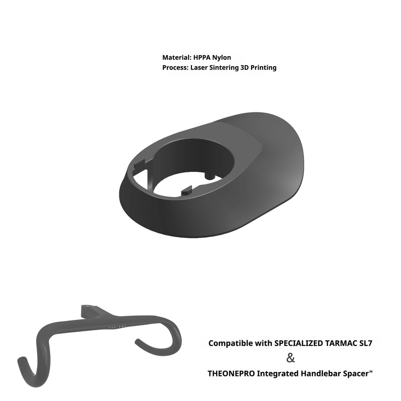 THE ONE PRO Headset Spacer & Integrated Adapter | Internal Cable Routing for Road Bikes - Detail 6