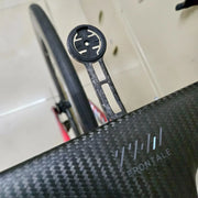 THM Frontale Aero Carbon Computer Mount — 10.5g — Garmin/Wahoo/Bryton Compatible - Detail 3