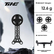 TiNE Titanium Computer Mount for DEDA ALANERA / NEW ALANERA RS | Garmin Wahoo Bryton GPS