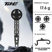 TiNE Titanium Computer Mount for ELILEE Integrated Handlebar | Garmin Wahoo Bryton GPS