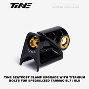 TiNE Specialized SL7 / SL8 / SL9 Titanium Seatpost Clamp Bolt — 3.5g / 4.4g