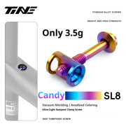 TiNE Specialized SL7 / SL8 / SL9 Titanium Seatpost Clamp Bolt — 3.5g / 4.4g SL8/SL9 Candy