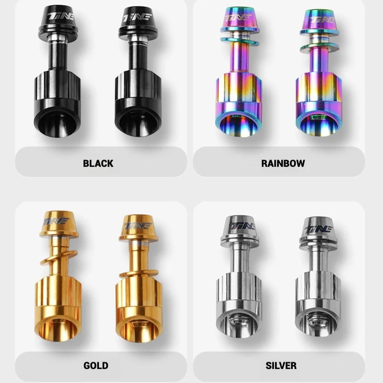 TiNE Titanium Alloy Handlebar Clamp Bolt Kit for Specialized Roval Rapide