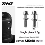 TiNE Titanium Alloy Handlebar Clamp Bolt Kit for Specialized Roval Rapide