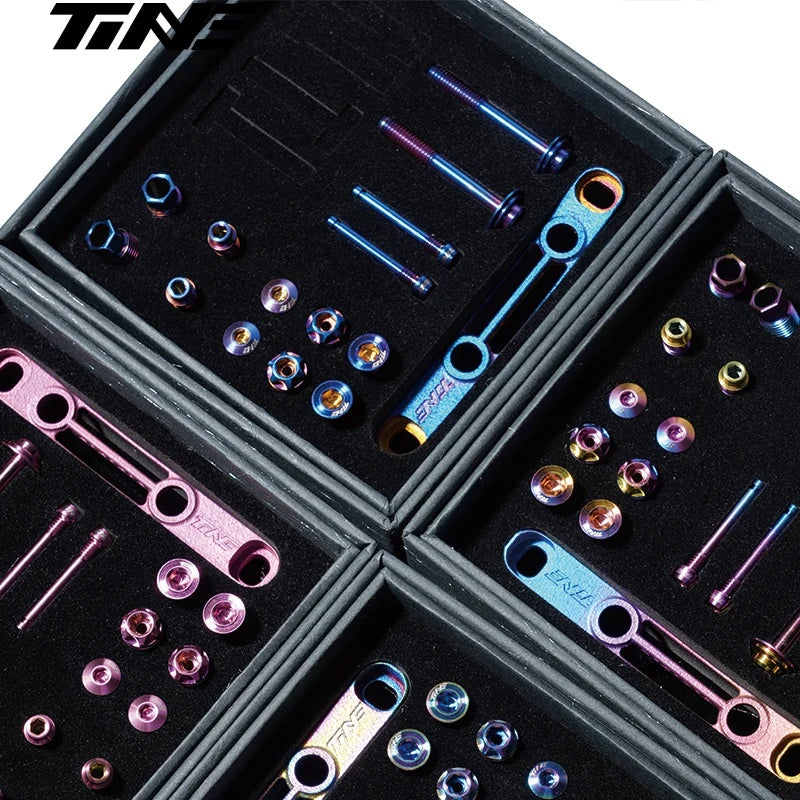 TiNE Titanium Bolt Kit Shimano Dura-Ace R9270 / Ultegra R8170 / 105 R7170